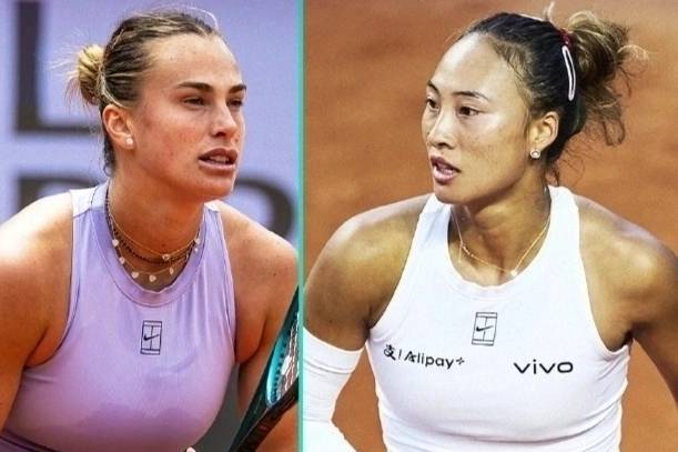 郑钦文2-0击败世界第一萨巴伦卡，2-0轻取美网冠军，1-2无缘冲冠